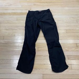 John Varvatos lightweight casual chino pants - black 30x29